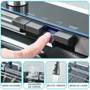 Kit Cuba Dupla Gourmet Aço Inox com acessório