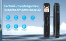 Fechadura facial 3D inteligente Intelar X3 Tuya Monitor de segurança facial e de câmera Impressão digital inteligente Senha Desbloqueio de chave biométrica