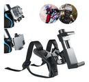Suporte de telefone para capacete de motocicleta