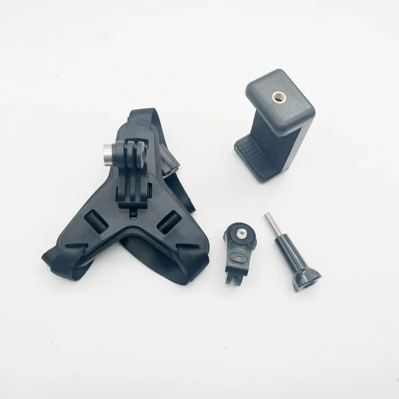 Suporte de telefone para capacete de motocicleta